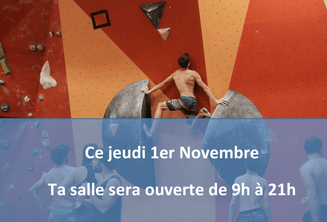 Ouverture le Jeudi 1er Novembre 